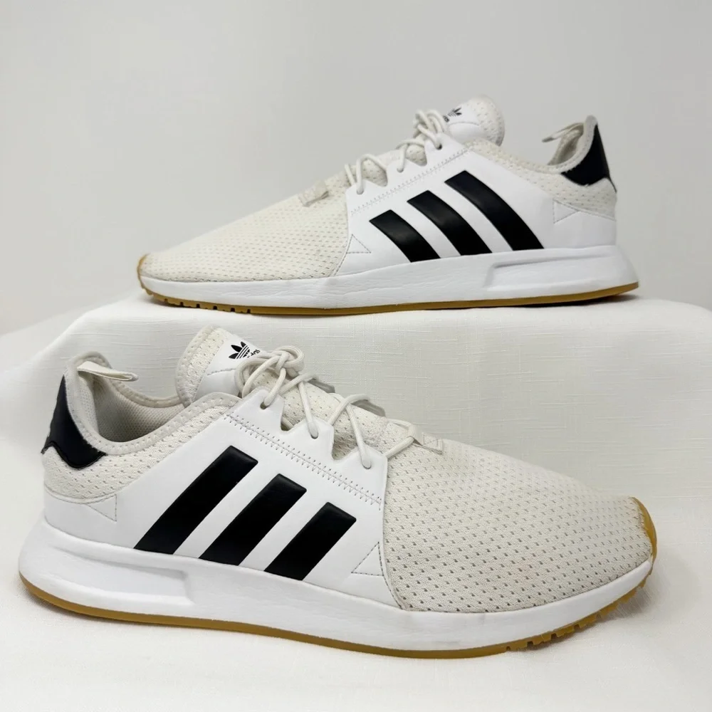 Adidas X_PLR Men’s Cloud White and Black Athletic Shoes size 13